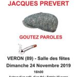 Goutez Paroles d'après Jacques Prévert